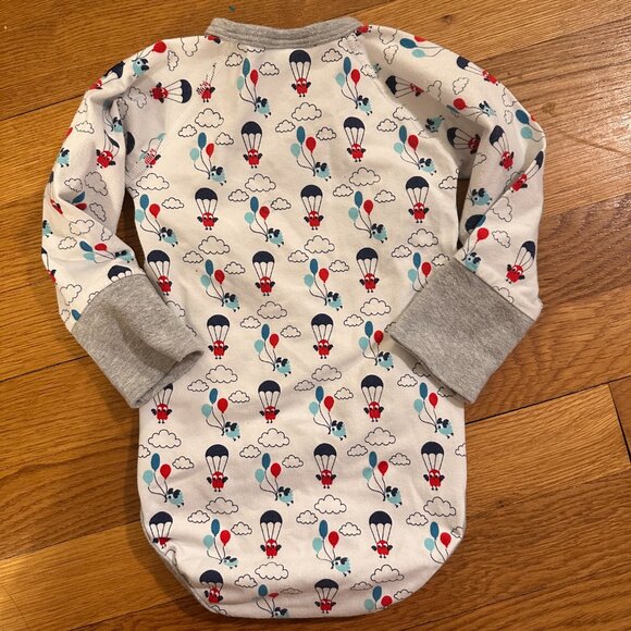 Polarn O. Pyret Infant Bodysuit 4-6M Organic Cotton - Picture 3 of 4